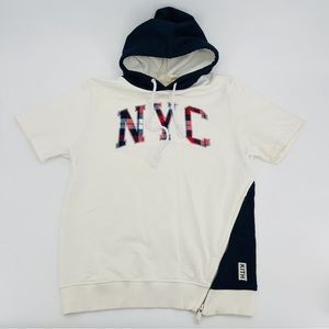 Kith NYC short sleeve hoodie